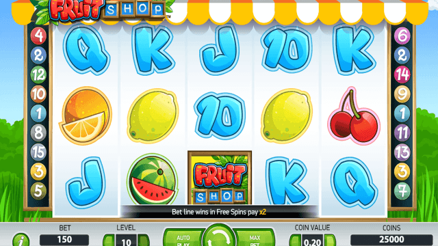 Бонусная игра Fruit Shop 1